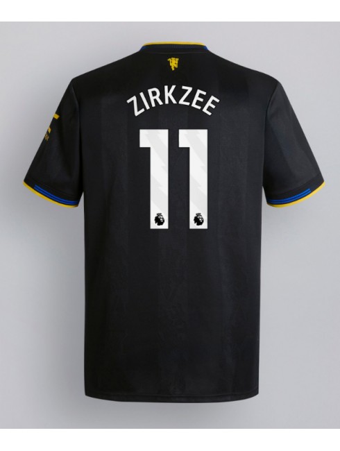 Manchester United Joshua Zirkzee #11 Ausweichtrikot 2025-26 Kurzarm Manchester United Joshua Zirkzee #11 Ausweichtrikot 2025-26 Kurzarm